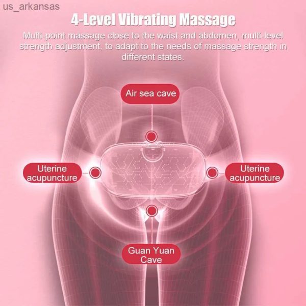 Digital Period Pad Heating And Vibrating For Healing Period Cramps / Heated Belly Belt