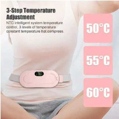 Digital Period Pad Heating And Vibrating For Healing Period Cramps / Heated Belly Belt